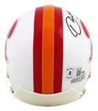 Derrick Brooks Signed Tampa Bay Buccaneers Mini Helmet (Beckett) 11xPro Bowl L.B