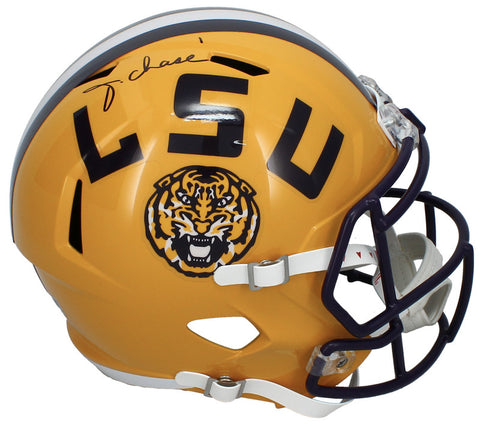Ja'Marr Chase Autographed LSU Tigers Full Size Speed Helmet Fanatics