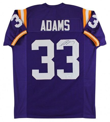 Jamal Adams Signed LSU Tigers Jersey (JSA COA) #6 Overall Draft Pk 2017 NY. Jets