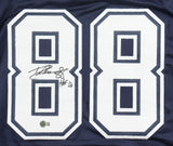 Drew Pearson Signed Dallas Cowboys Jersey Inscribed "HOF 21" (Beckett)All Pro WR