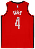 Jalen Green Houston Rockets Signed 2022-23 Icon Swingman #4 Jersey w/Patch