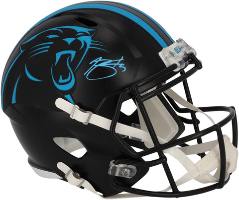 Bryce Young Carolina Panthers Signed Riddell 2022 Alternate Speed Replica Helmet