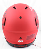 Mike Evans Autographed Buccaneers F/S Rave Speed Authentic Helmet Beckett W Holo