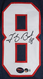 Tedy Bruschi Signed Arizona Wildcats Jersey (Beckett) 1996 Patriots 3rd Round Pk