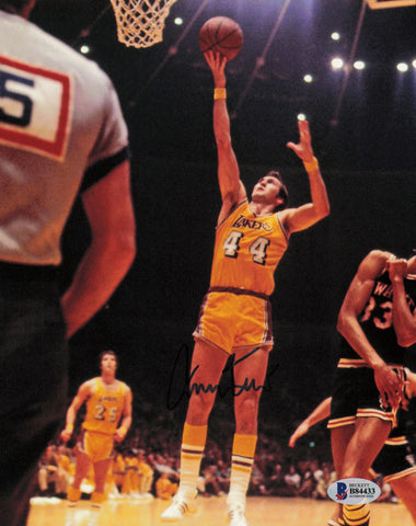 Jerry West Autographed Signed 8x10 Photo Los Angeles Lakers Beckett BAS #B84433