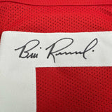 Autographed/Signed Bill Romanowski San Francisco Red Jersey Beckett BAS COA