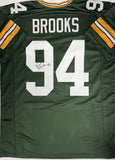 KARL BROOKS - Signed Custom Green Jersey AUTO - Green Bay Packers - JSA
