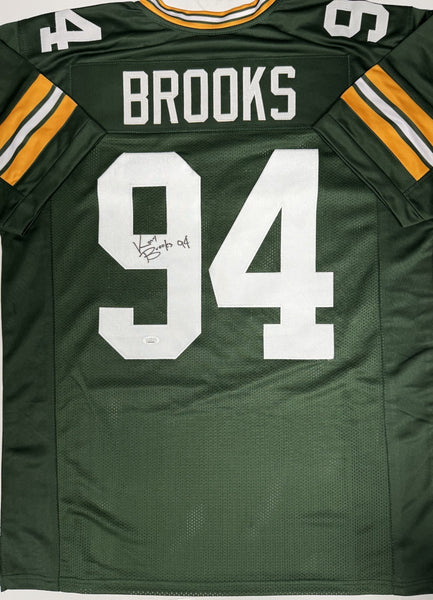 KARL BROOKS - Signed Custom Green Jersey AUTO - Green Bay Packers - JSA