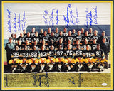 1966 SB I Champ Packers Autographed Framed 16x20 Photo 20 Sigs Starr JSA YY02722