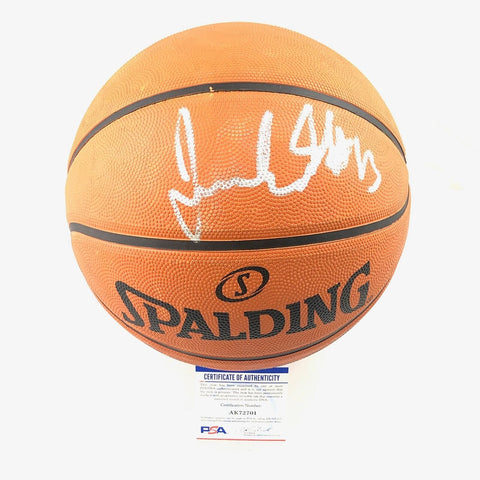 TARI EASON signed Basketball PSA/DNA Autographed LSU