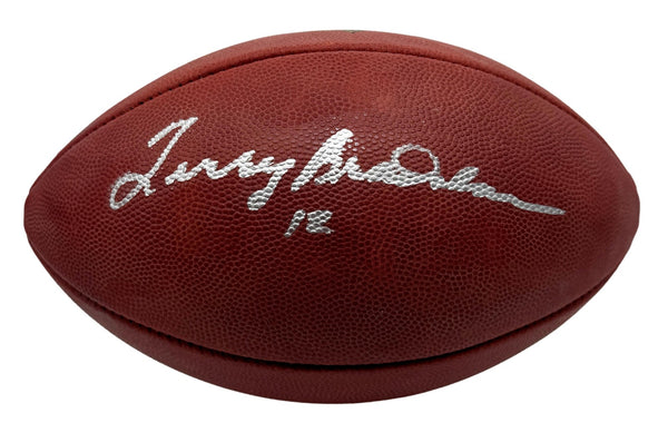 Terry Bradshaw HOF Signed Official Wilson NFL Football Steelers JSA 214100