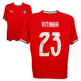 Vitinha Signed Portugal FC Home Soccer Jersey #23 with Beckett Witness