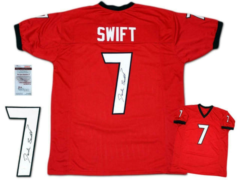 D'Andre Swift Autographed Signed Jersey - JSA Authentic