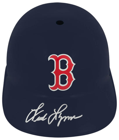 Fred Lynn Signed Boston Red Sox Replica Souvenir Batting Helmet - (SCHWARTZ COA)