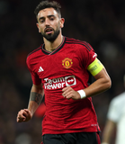 Bruno Fernandes Signed Manchester United Adidas Soccer Jersey (Beckett)