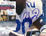 Ron Springs Dallas Cowboys Signed/Autographed 8x10 Photo JSA 159046