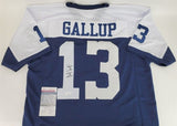 Michael Gallup Signed Cowboys Jersey (JSA Hologram) Dallas 2018 3rd Rd Pick W.R