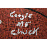 Shaquille O'Neal Signed Los Angeles Lakers Basketball Google Me Chuck BAS 47391