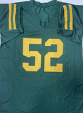 Packers Linebacker RASHAN GARY Signed Custom Replica 1950's Jersey AUTO - JSA
