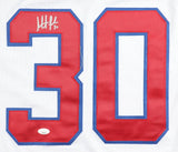 Martin Brodeur Signed New Jersey Devils Jersey (JSA) 3xStanley Cup Champ