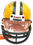 Jim Ringo Autographed Green Bay Packers Mini Helmet "HOF 81" Beckett QR #BP55398