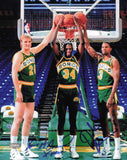 Xavier McDaniel & Dale Ellis Autographed 8x10 Photo MCS Holo 87420