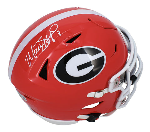 Matthew Stafford Autographed Georgia Bulldogs Speedflex MIDI Helmet Beckett