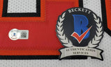 Ronde Barber Signed Tampa Bay Buccaneers Jersey (Beckett) Tiki's Twin Brother