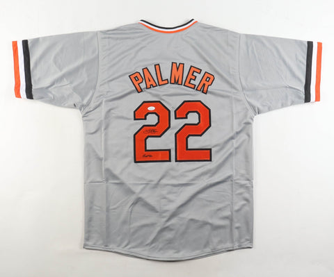 Jim Palmer Signed Baltimore Orioles Road Jersey (JSA) 3xWorld Series Champion