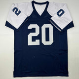 Autographed/Signed Mel Renfro HOF 96 Dallas Thanksgiving Day Jersey JSA COA