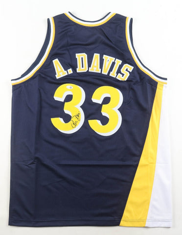 Antonio Davis Signed Indiana Pacers Jersey (JSA) 2001 NBA All Star Forward