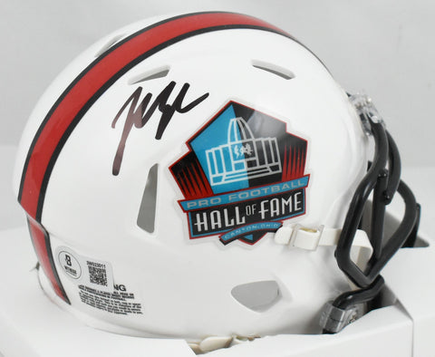 John Lynch Autographed Hall of Fame Speed Mini Helmet - Beckett W Hologram