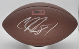 Calvin Johnson HOF Signed/Autographed Wilson DUKE NFL Football Lions JSA 212312