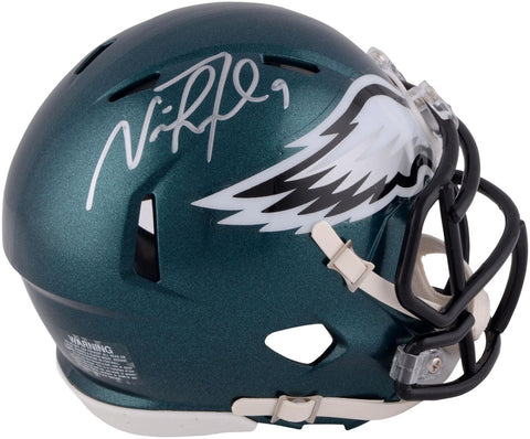 Nick Foles Philadelphia Eagles Autographed Speed Mini Helmet - Fanatics