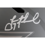 Dallas Cowboys Autographed F/S Slate Helmet Aikman Emmitt Irvin Beckett 50312