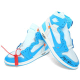 Michael Jordan Autographed Nike Air Jordan 1 Retro Off-White "UNC" LE 10/10 UDA