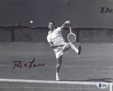 Rod Laver Authentic Signed 8x10 Black & White Photo Autographed BAS #T20517