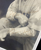 Yankees Babe Ruth Authentic Signed & Framed Black & White 7x9 Photo PSA #S11704