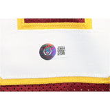 Ricky Sanders Autographed/Signed Pro Style Maroon Jersey Beckett 42803