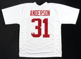 Will Anderson Jr. Signed Alabama Crimson Tide Jersey (Beckett) Texans Def. End