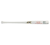 Cal Ripken Jr & Brett Favre Signed Baltimore Orioles White Chrome Bat - 2 Insc