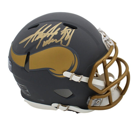 Adrian Peterson Signed Minnesota Vikings Speed Slate NFL Mini Helmet