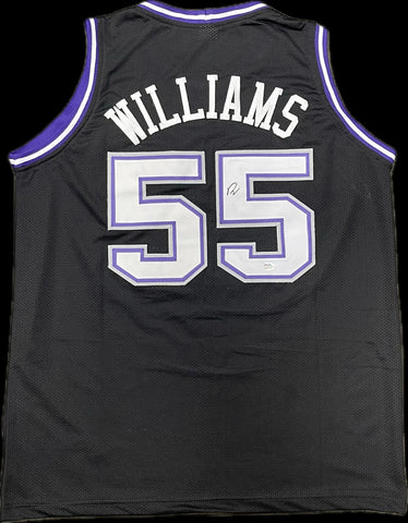 Jason Williams Signed Jersey PSA Sacramento Kings Autographed