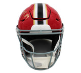 Michael Penix Jr. Signed Atlanta Falcons Speed Flex Authentic Throwback Helmet