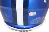 Dak Prescott Signed Dallas Cowboys Authentic Flash Speed Helmet Beckett 39750