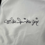 Autographed/Signed Michael Jinx Spinks White Boxing Trunks/Shorts JSA COA