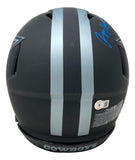 Roger Staubach Signed Dallas Cowboys FS Eclipse Authentic Speed Helmet BAS