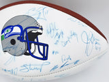 2001 Seattle Seahawks Team Autographed Signed Football With 48 Sigs SKU #243795