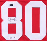 Wesley Walls Signed Ole Miss Rebels Jersey Inscribed "CHOF '14" (Radtke COA) T.E