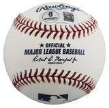 Athletics Vida Blue "71 Cy Young, 71 MVP" Signed OAL Baseball BAS #BU43406